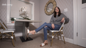 www.stellalibertyvideos.com - Older Woman's Feet JOI thumbnail